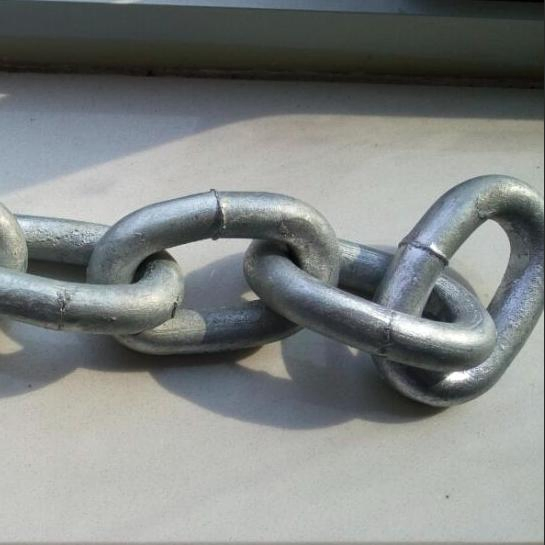 Chain 3/16" G-30 Proof Zinc Plated Coil Chain, 250'/Round Pail