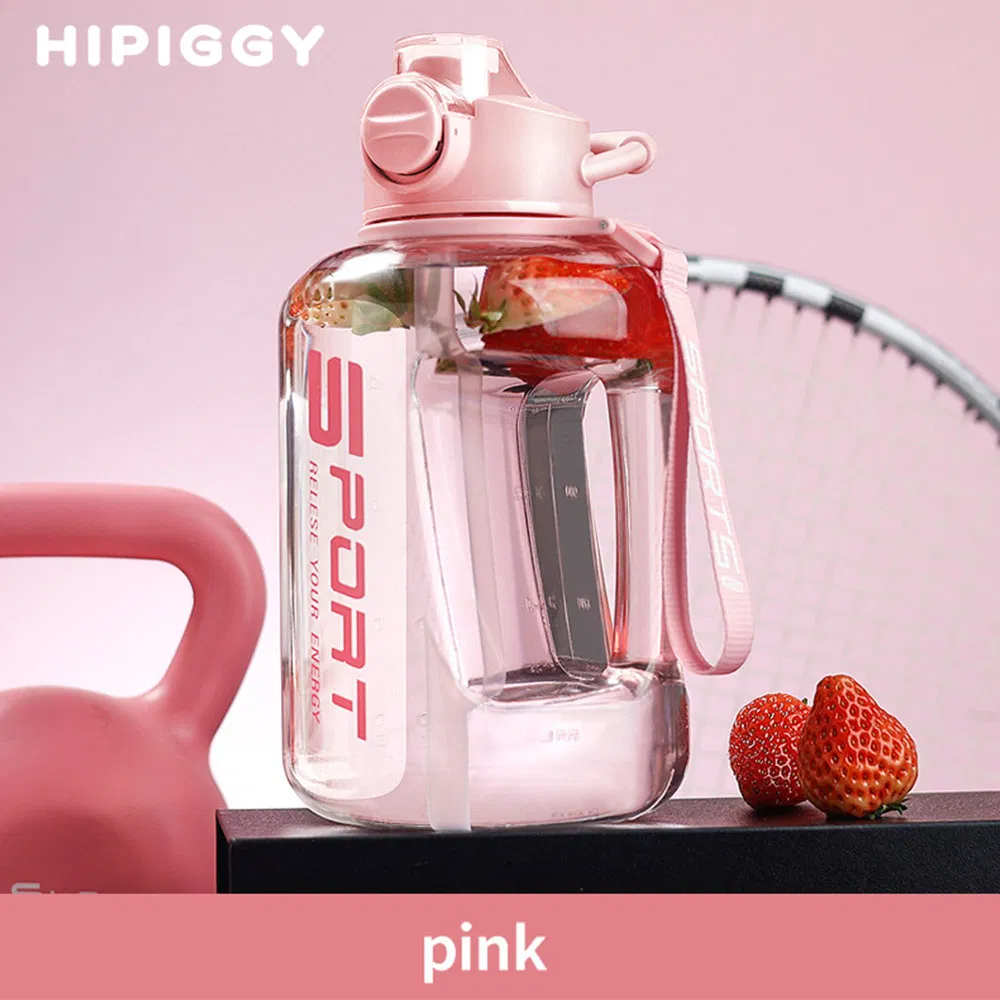 Спортивная бутылка для воды HIPIGGY, 50oz/80oz