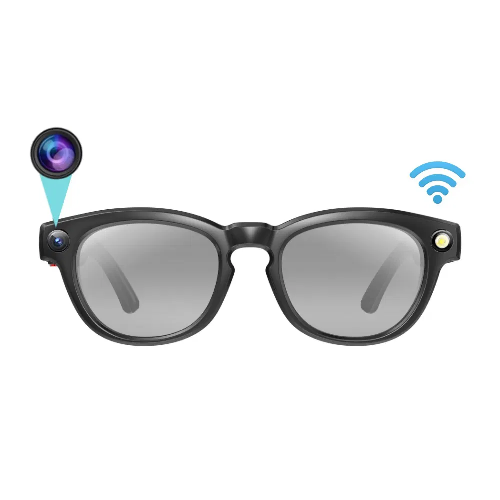 Умные очки Q8 Ai Translator с камерой 8МП и Bluetooth