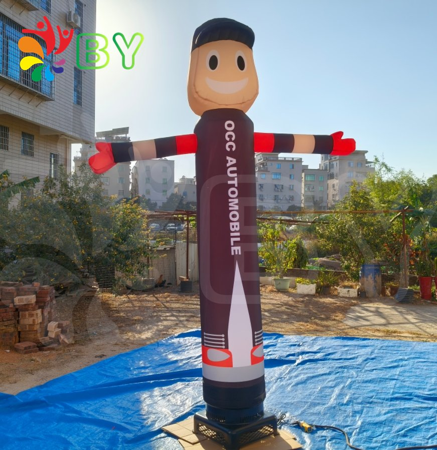 New Design 10FT Tall Wacky Waving Inflatable Dancing Tube Guy Air Dancers Inflatable Tube Man Set