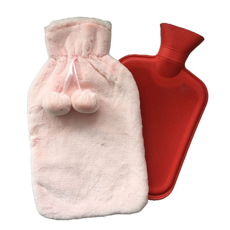 Soft Plush Cover and BS 1970: 2012 Quality Rubber Hot Water Bottle