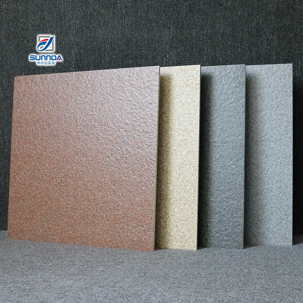 Vintage Paving Stone Porcelain Thick Tiles Full Body Rough Surface Matte Anti Slippery Garden Outdoor Public Floor Ceramic Tiles Thickness 18mm 20mm