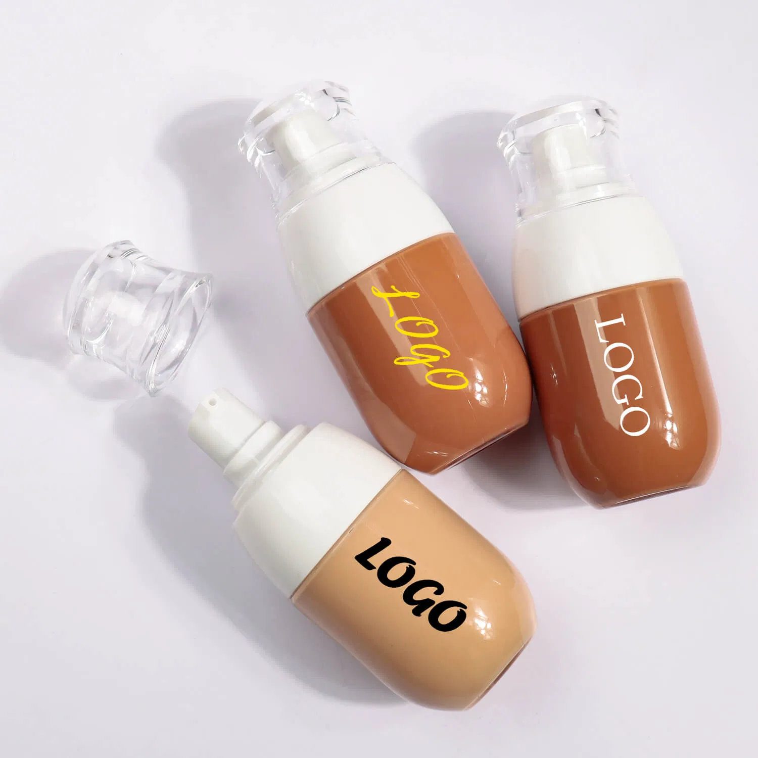 Global Skin Tone Liquid Foundation Base Wholesale Makeup Bulk in Stock