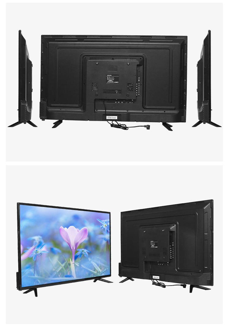 Ultra Slim Flat Screen TV 32 55 65 Inch LED Smart TV Television