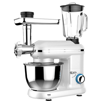 Stand Food Mixer Multifunctional Dough Kneader Egg Mixing Mini Stand Mixer with Noodle Maker Meat Grinder
