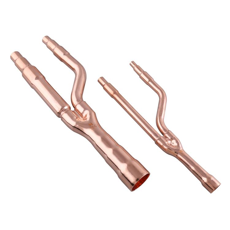 Hailiang Copper Branch Pipe with Y Joint and Welding Connection for Vrv A/C Systems
