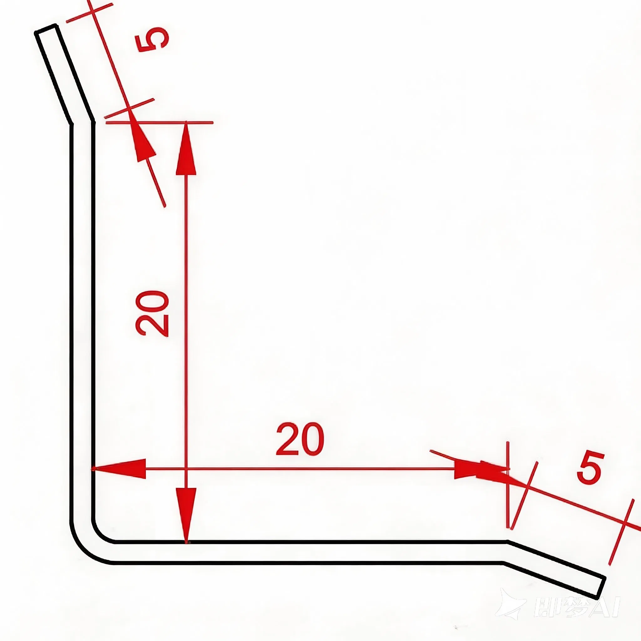 L/25*25/ Stylish Durable L-Shaped Steel Trim for Home Decor and Moulding