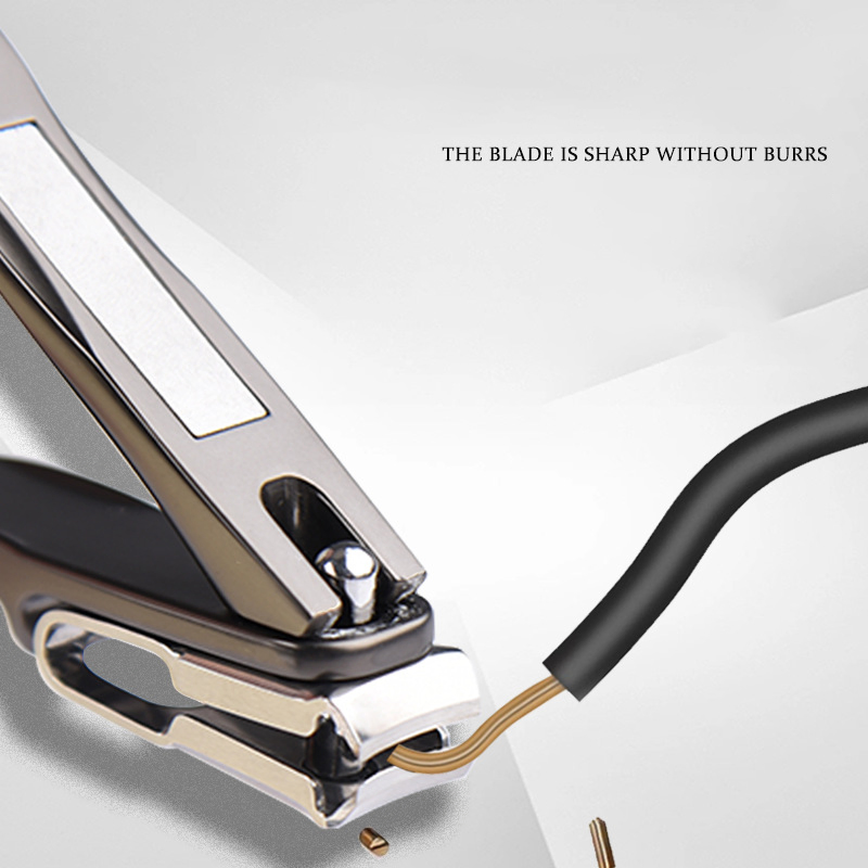 New Arrival 360 Rotate Stainless Steel Nail Clipper Professional Nail Cutter Manicure Pedicure Scissors for Nail Care