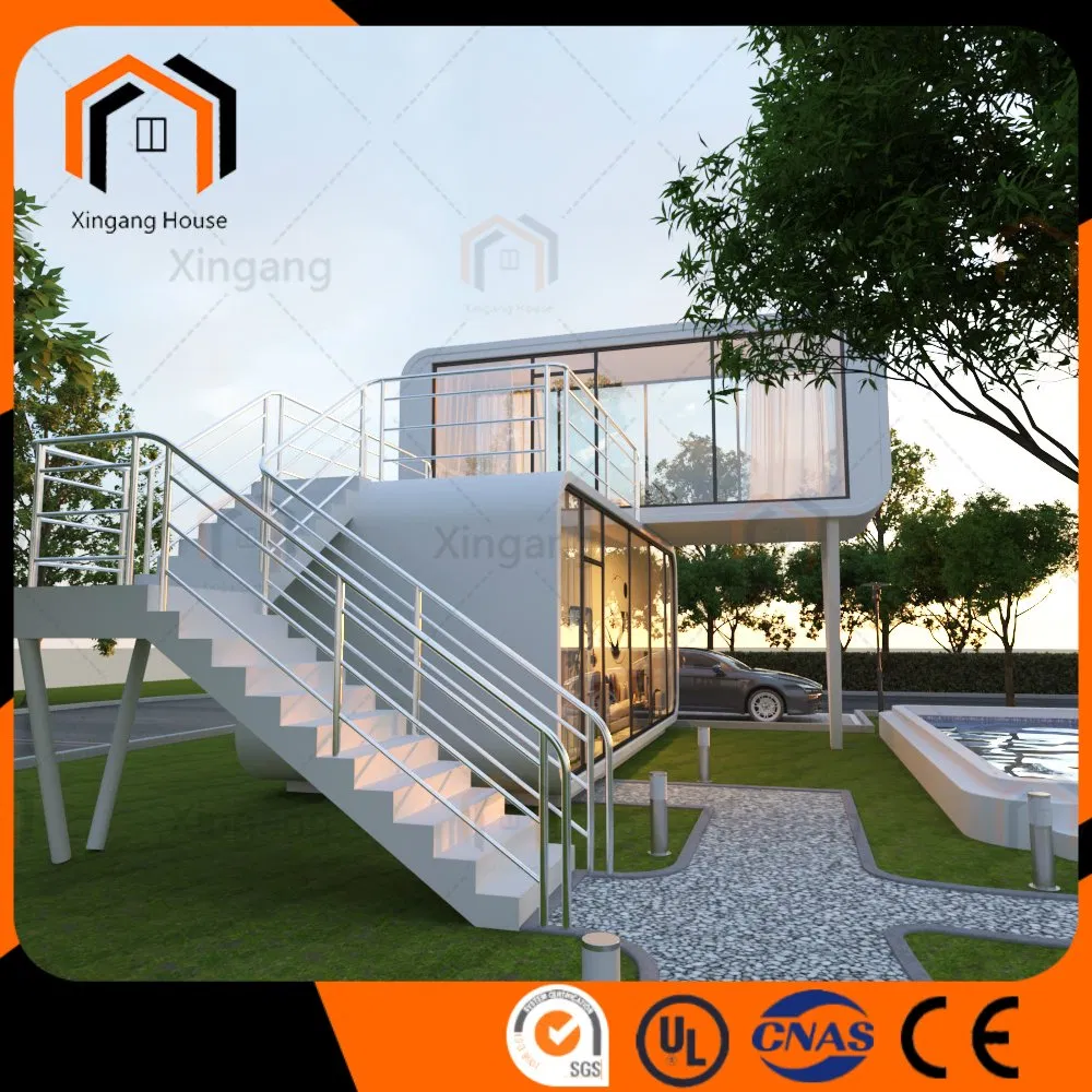 Modular Pod with 2 Bedrooms Customized Container Apple Cabin