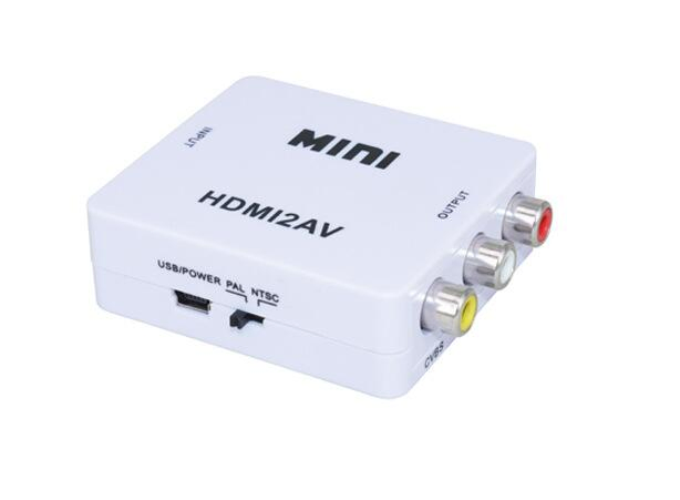 Конвертер HDMI в AV RCA, мини