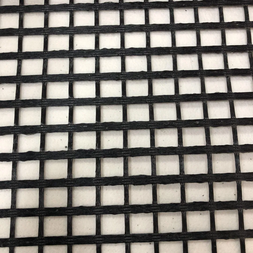 150-30kn High Tensile Strength Polyester Geo Grid for Wall Constructions
