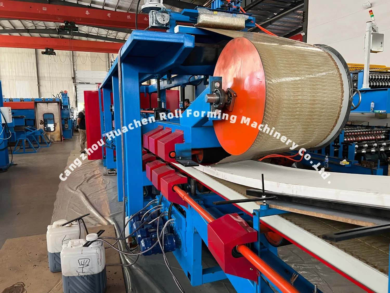 Standing Seam Profile Sandwish Panel Production Machine Line EPS