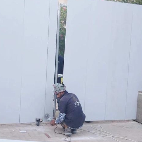 Length Customized PVC Eco Fence Temporary Hoardings for Construction