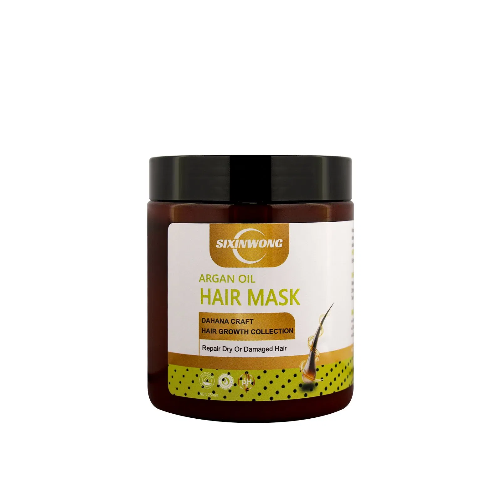 Beauty Cosmetics Skin Care Nourish and Repair Hair Reduced Split Argan Oil Hair Care Mask