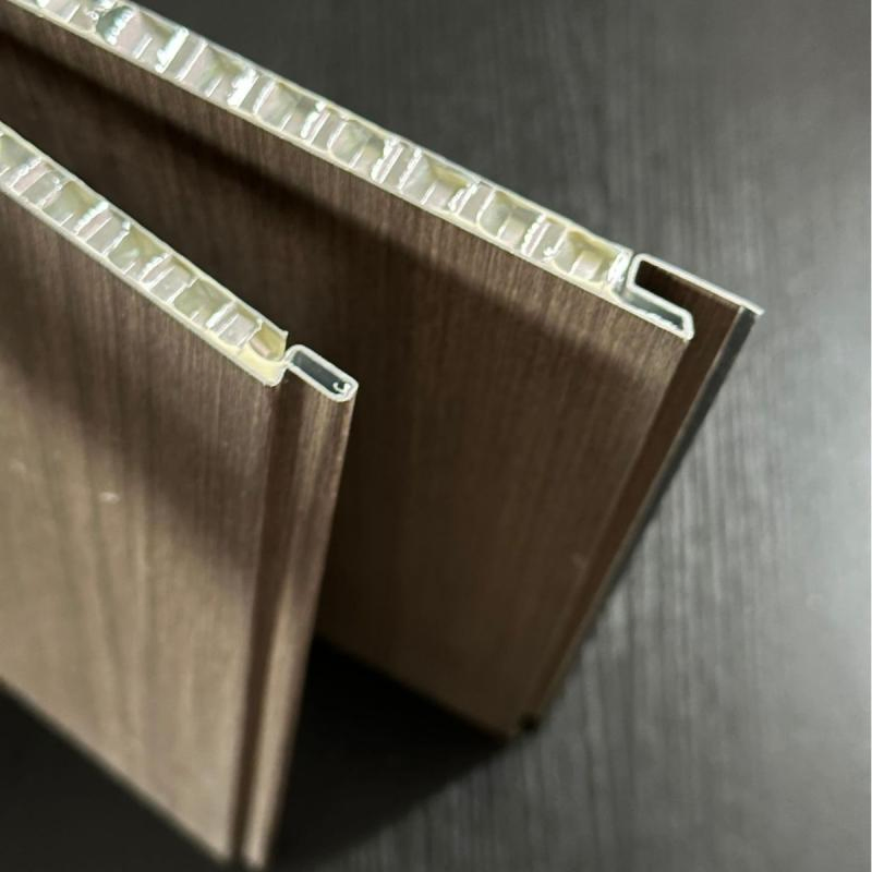 Male Female Slot Splicing Honeycomb Aluminum Panel for Apartment Exterior