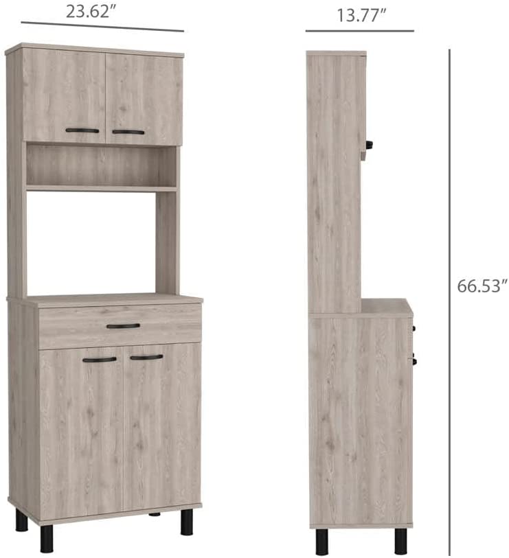 Буфет для кухни деревянный модульный на заказ