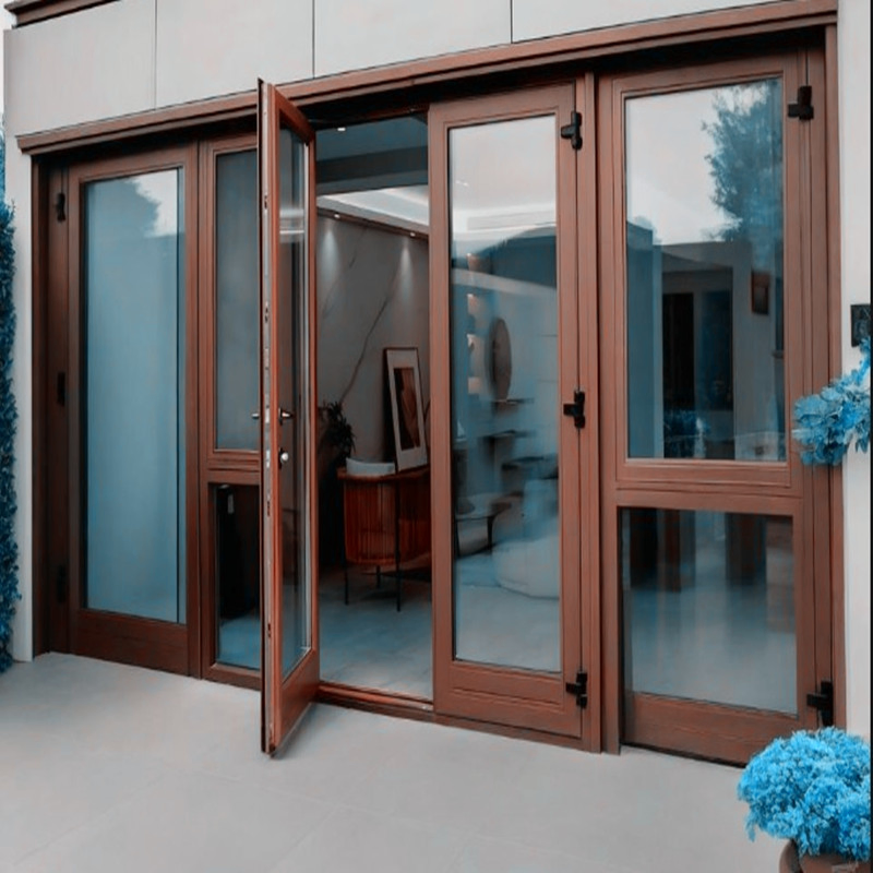 High Performance Energy Saving Tilt and Turn Aluminum Clad Solid Wood Window