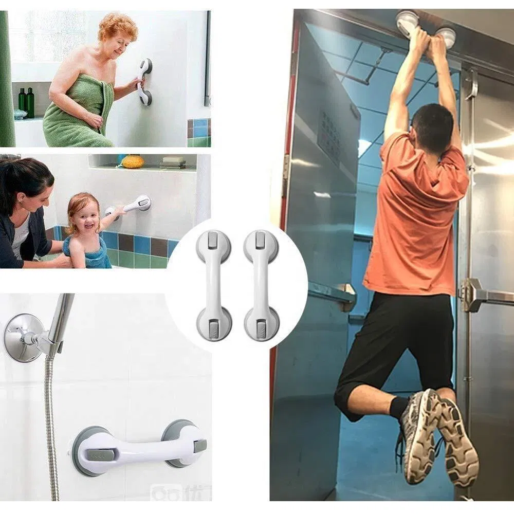 Поручень для ванной с присосками, противоскользящий