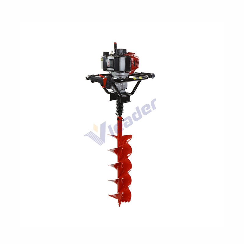 Rapid-Drill Fence Post Driver with 2 PCS Hoof Blocks Clutch Assembly