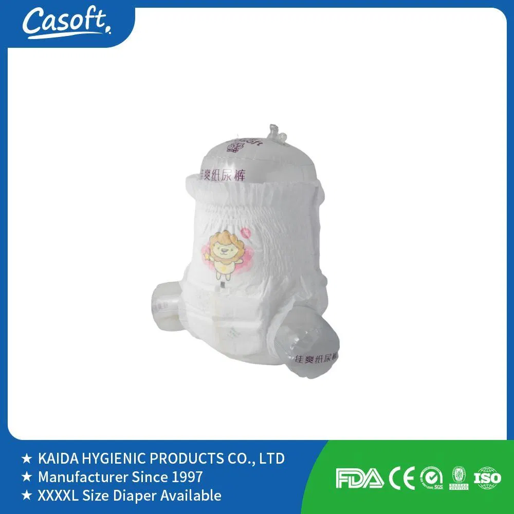 Casoft or Customized Brand Ultra Thin Pull up Diapers Magic Tape Breathable Film Nappy Disposable Infant Pant Nappy Manufacturer Baby Diapers