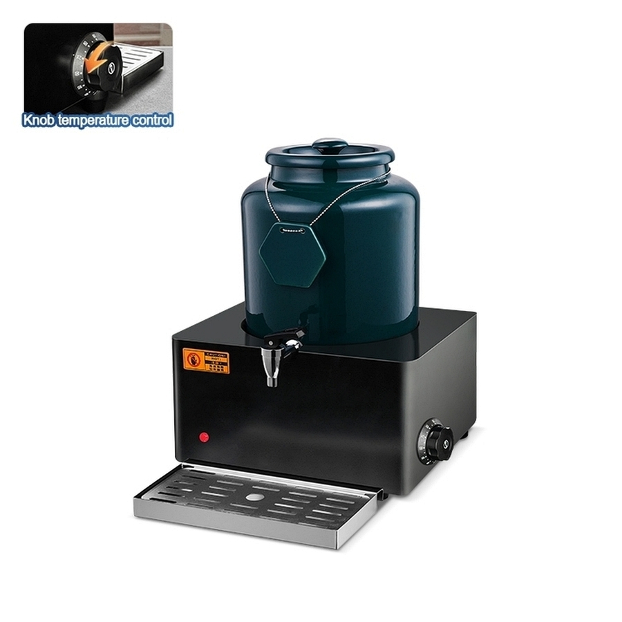 Dual-Temperature Green Single Head Beverage Shop Coffee Milk Juice Dispenser