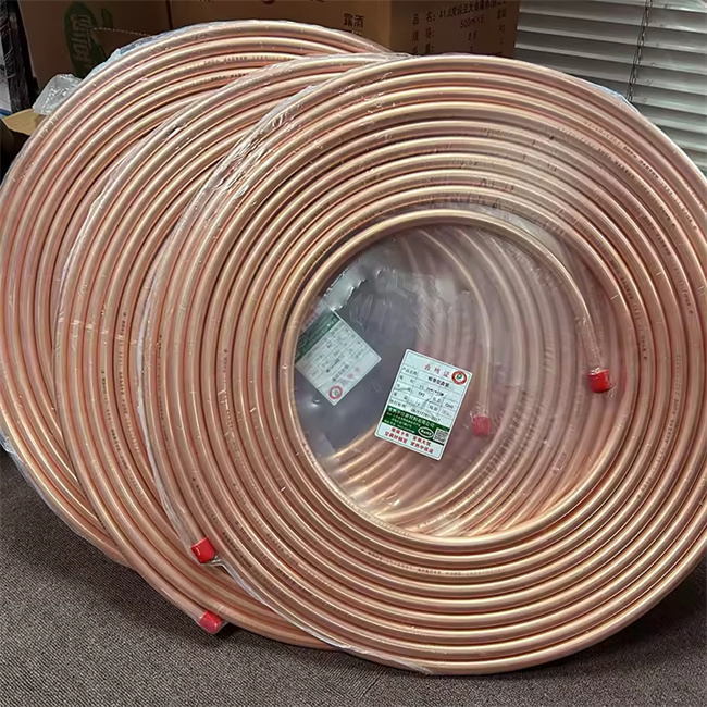 High Quality Copper Pipes for Efficient Cooling in Refrigeration and Air Conditioning Systems