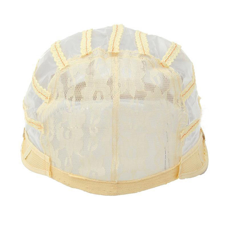 High Quality Wig Cap Making Wigs Straps Breathable Mesh Weaving 3 Styles Black Beige Brown