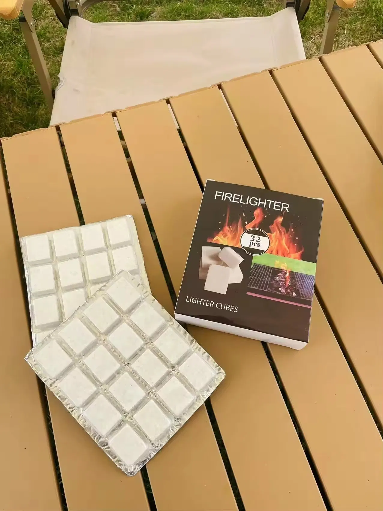 Easy Burn Firelighters Fire Starter for Quick Campfire and Fireplace Setup