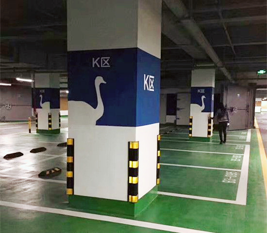 Good Quality Rubber Reflective Wall Guard for Parking