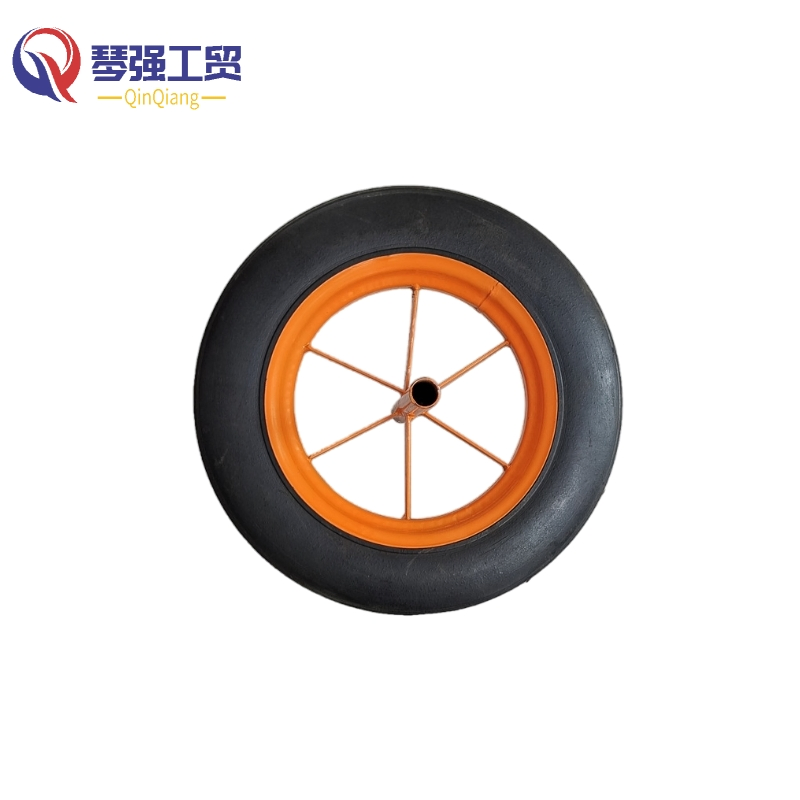 14"X4" Wheel Barrow Solid Rubber Tyre