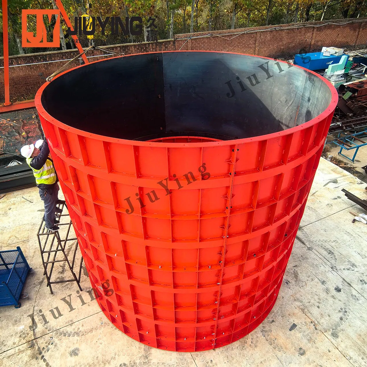 Industrial Circular Formwork for Water Treatment Plant Columns