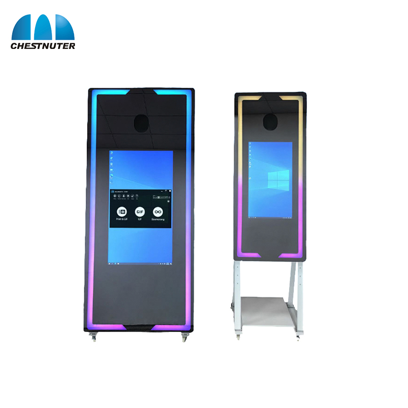 Фотобудка-зеркало с сенсорным экраном и DSLR камерой