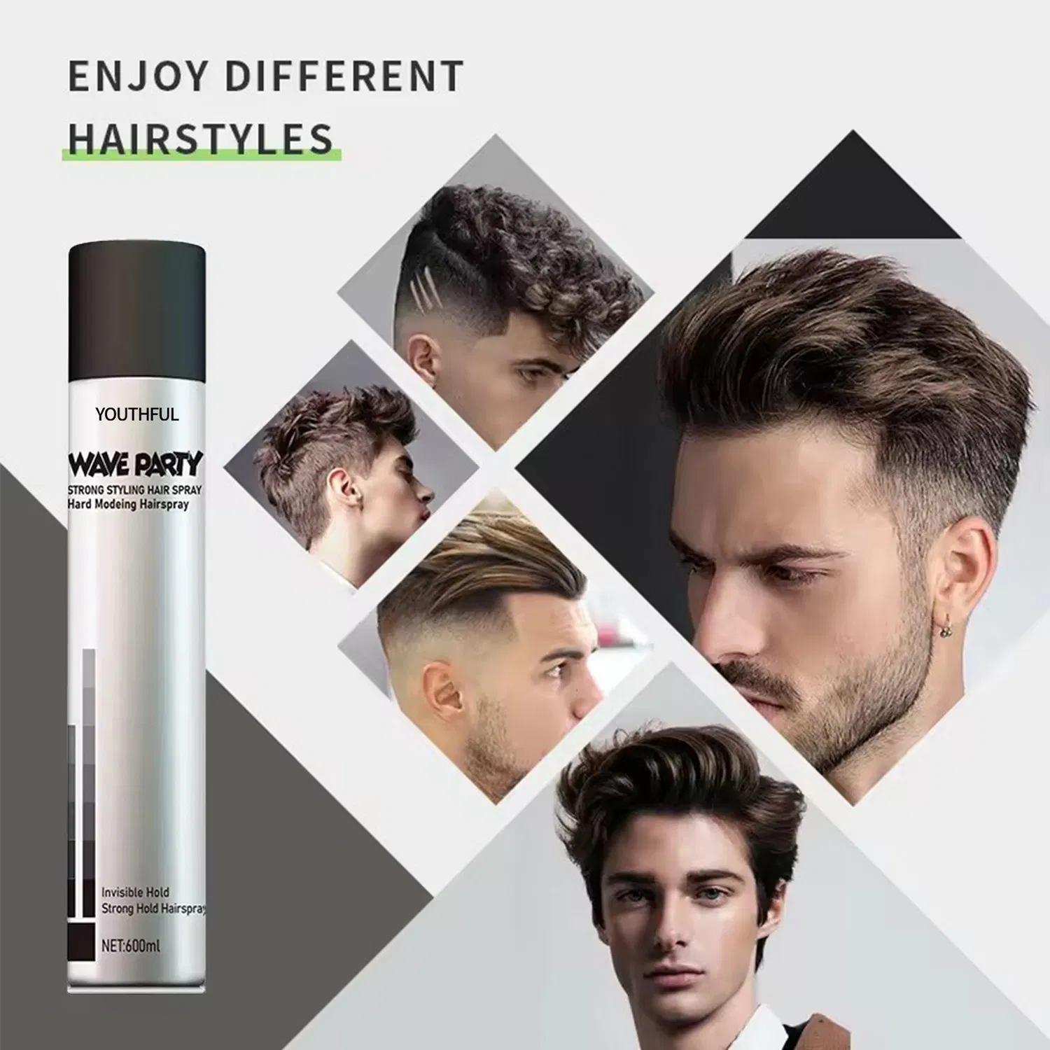 Hot Selling Professional Long Lasting Strong Hold Hair Spray