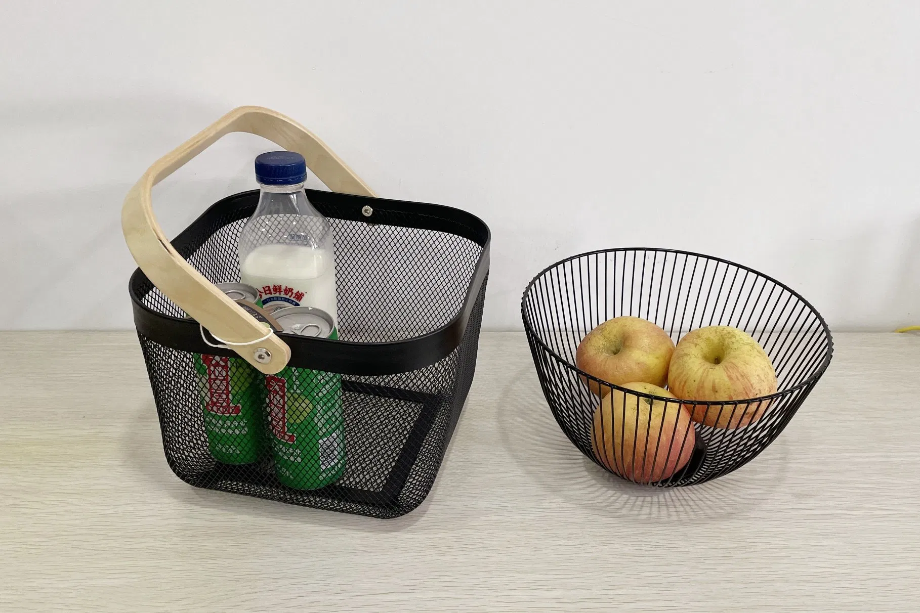 Iron Basket, Fruit Basket, Storage Basket