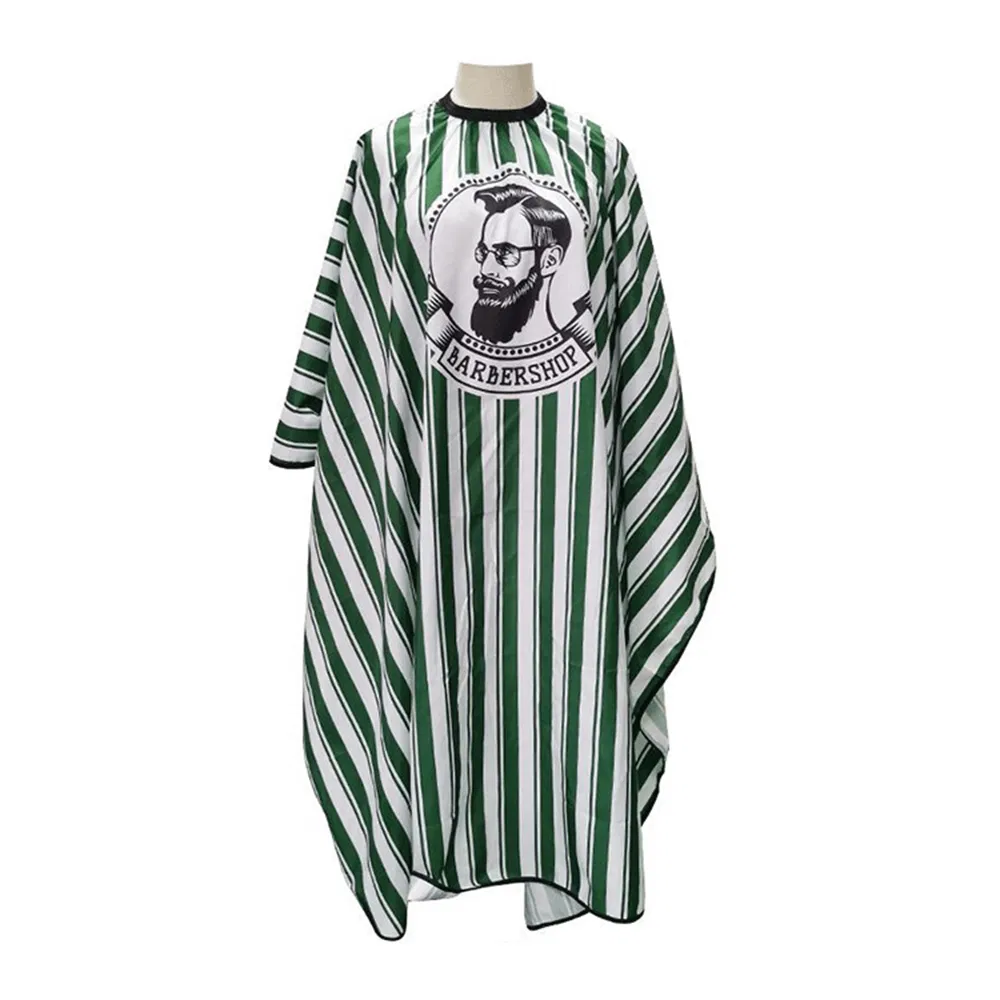 Черный парикмахерский фартук из полиэстера