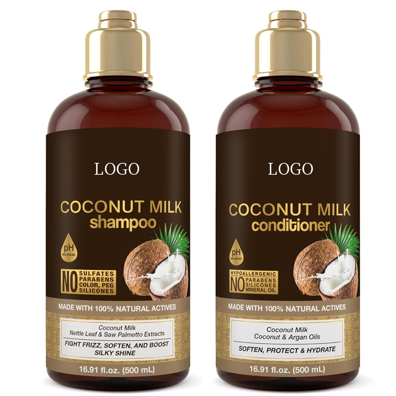 Ditong OEM/ODM Coconut Shampoo and Coconut Conditioner Set