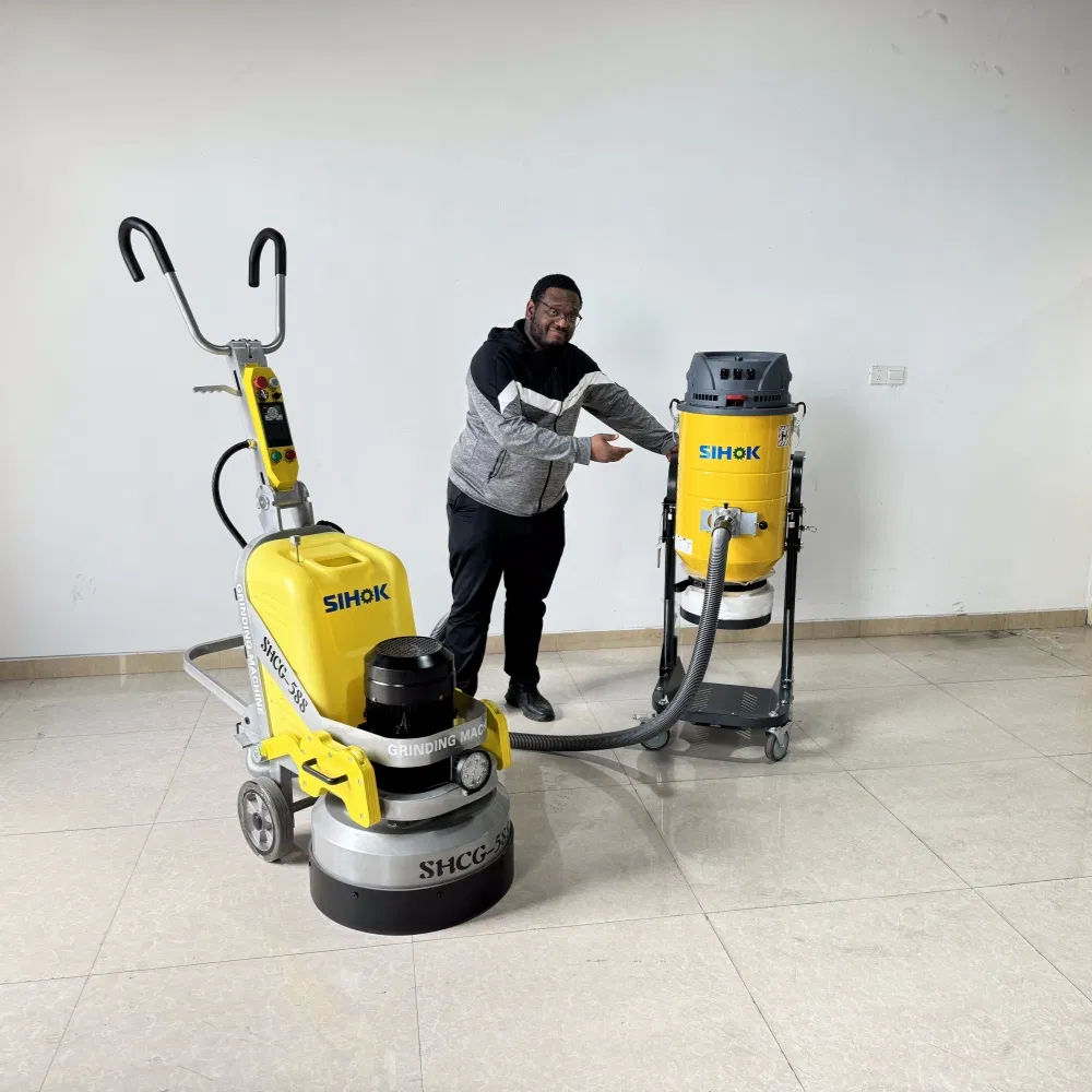 Шлифовальная машина для пола 580 мм, 12 головок, 7.5 кВт