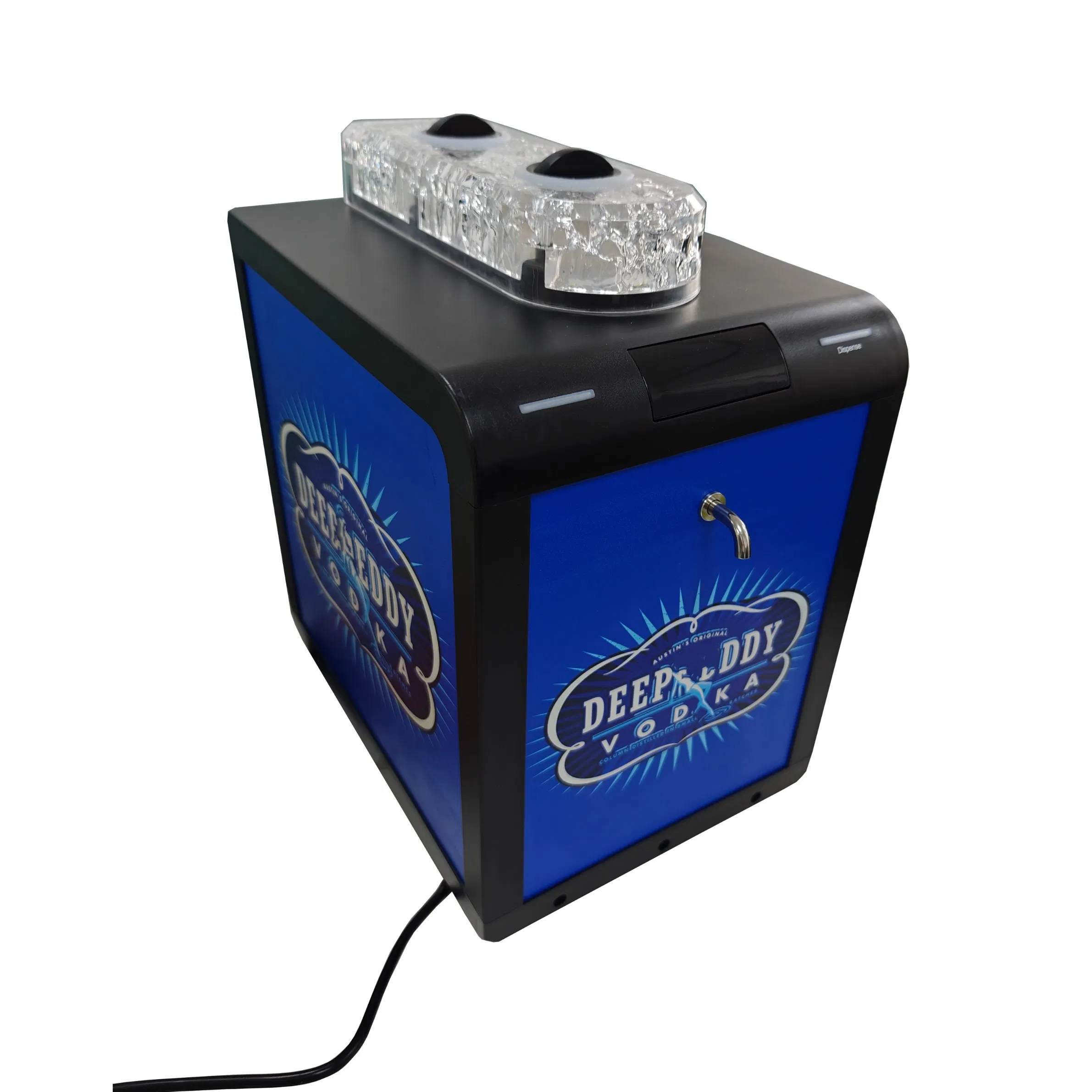 LED Color AC100V 240V Electronic Semi Conductor Compressor Liquor Chiller Dispenser Machine for Caperdonich Glenburgie