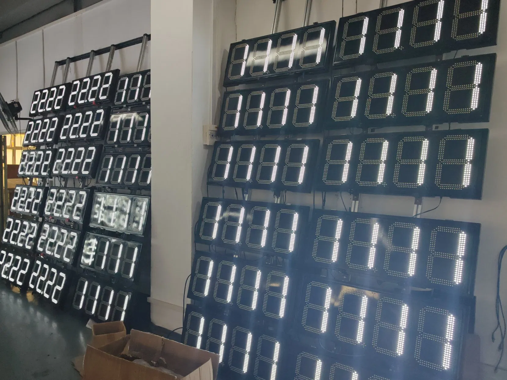 12inch 7 Segment LED Display Petrol Station LED Signs LED Digital Petrol Station Gas Price Displays