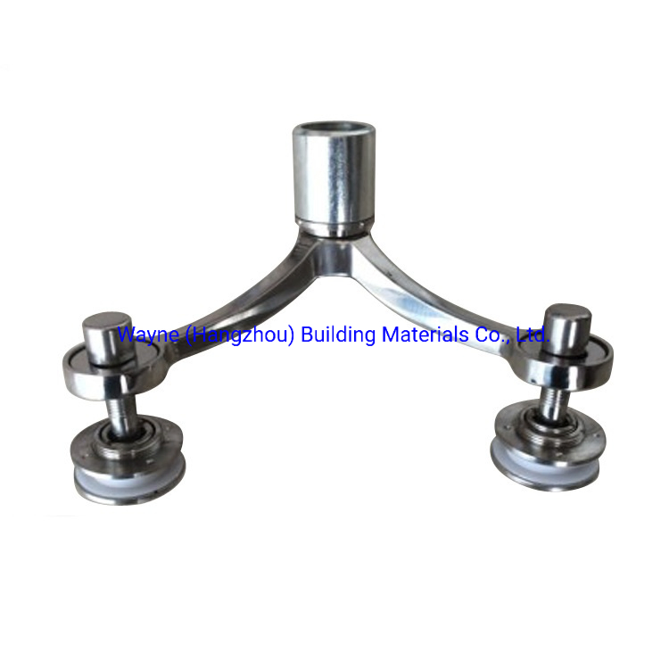 200mm Stainless Steel Glass Spider with 2 Arms 90° ; Glass Fitting Hardware, Point-Fixed Curtain Wall Hardware with High Quality and Best Price