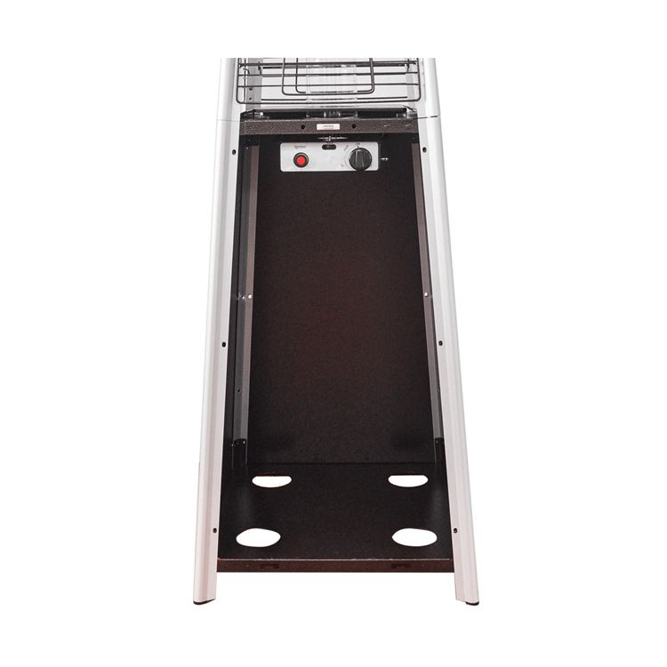 Outdoor Garden Use Standing Tower Propane Gas Glass Tube Gas Heater Customizable Pyramid Heater