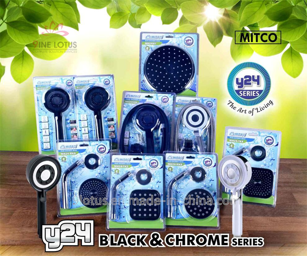 2024 New Arrive Over Head Water Saving Fully Chrome Top Shower Head