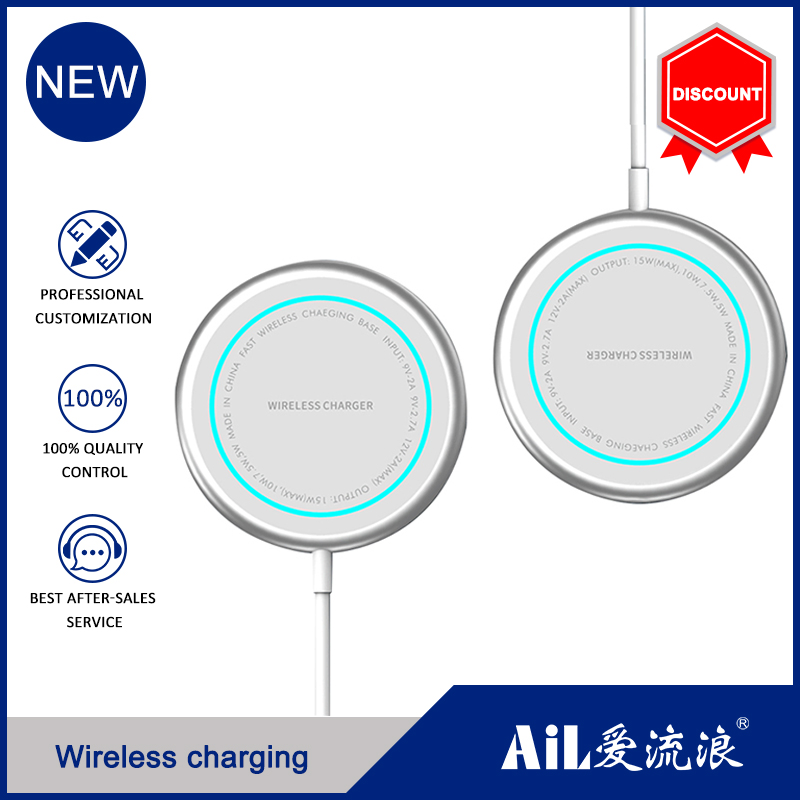 Fast Charging Magsafe 15W Wireless Magnetic Charger Pad