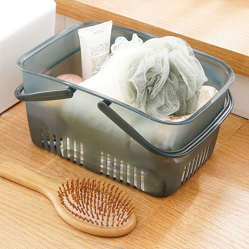 Hot Selling Minimalist Plastic Hand-Held Laundry Basket
