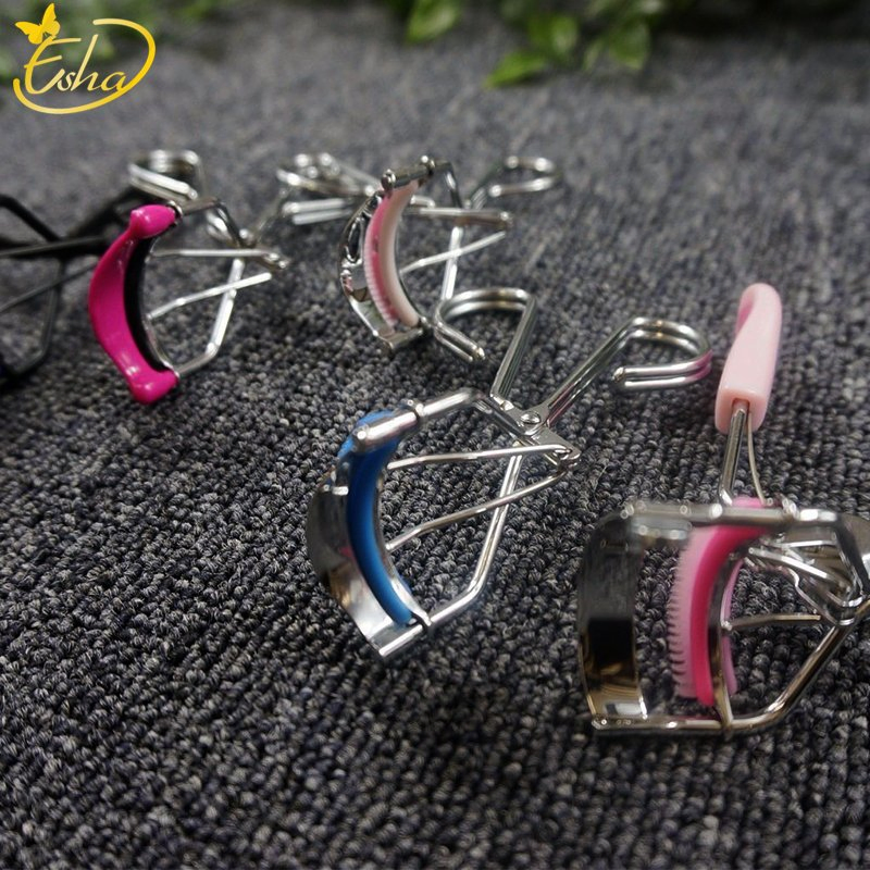 High Quality Silver Eyelashes Curler with Comb