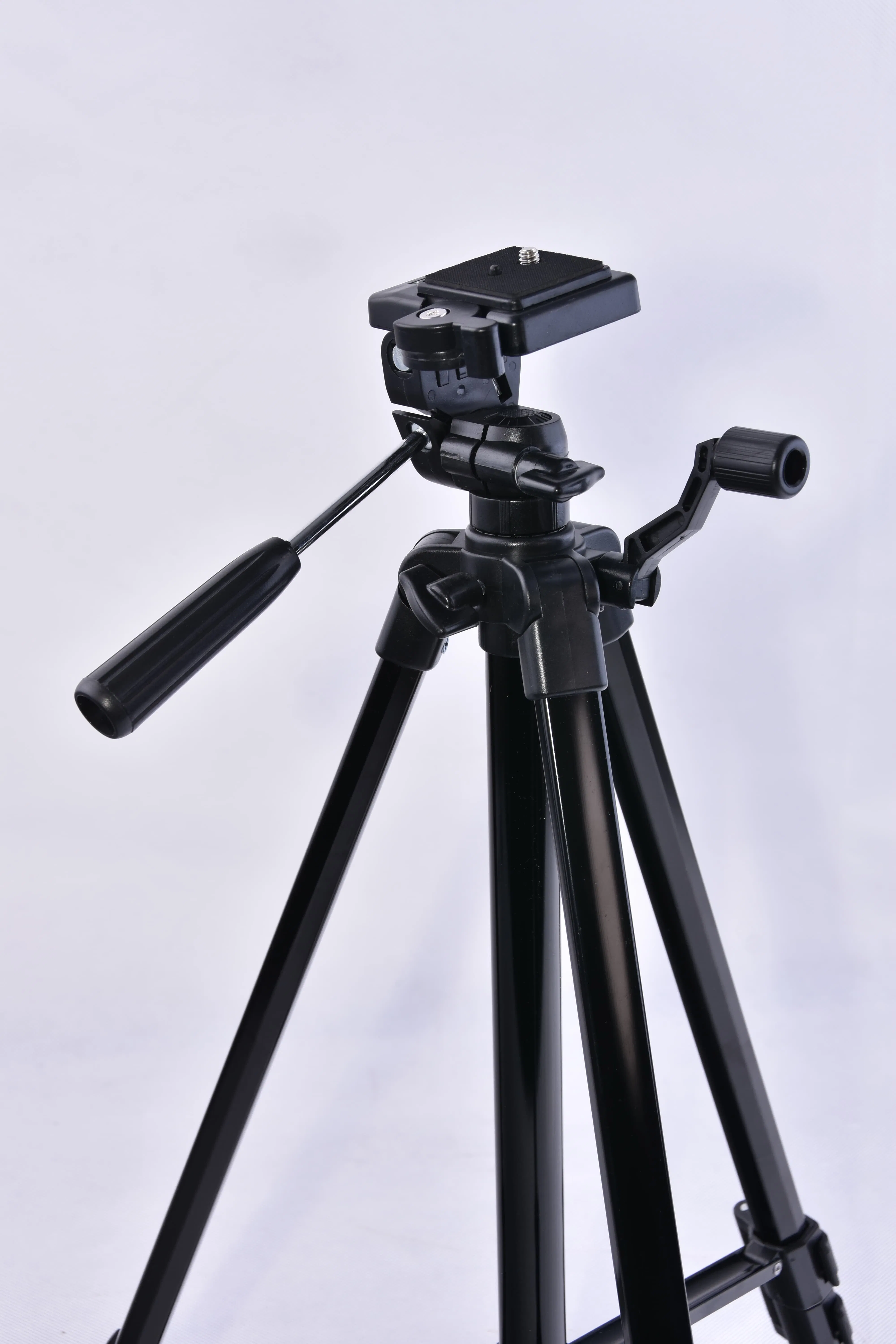 Fosoto Multi-Section Robust Compact Ring Light Stand Tripod for Digital Camera
