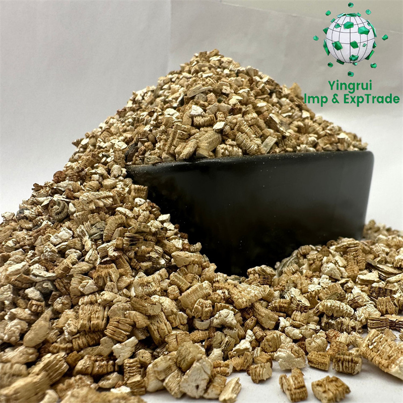 Horticultural Cultivation of White Vermiculite Seedling Substrate Insulation Vermiculite