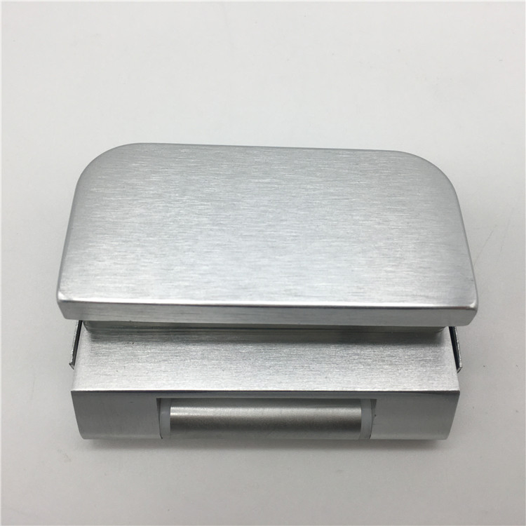 Silver Small Size Aluminum Door Hinge for Showroom