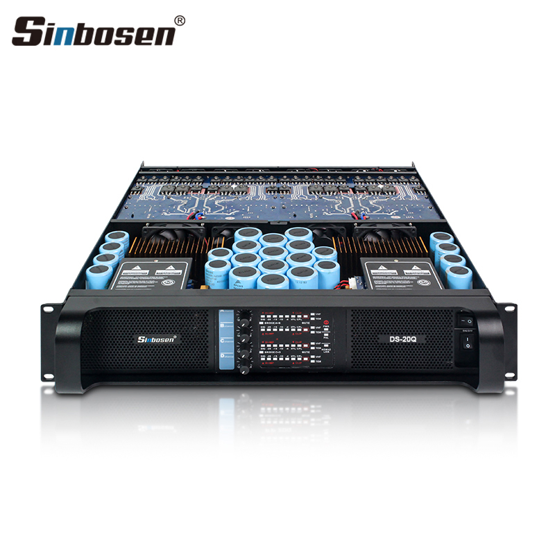 Subwoofer Amplifier Ds-20q 4 Channel 4000 Watt Professional Audio Class Td Switching Power Amplifier