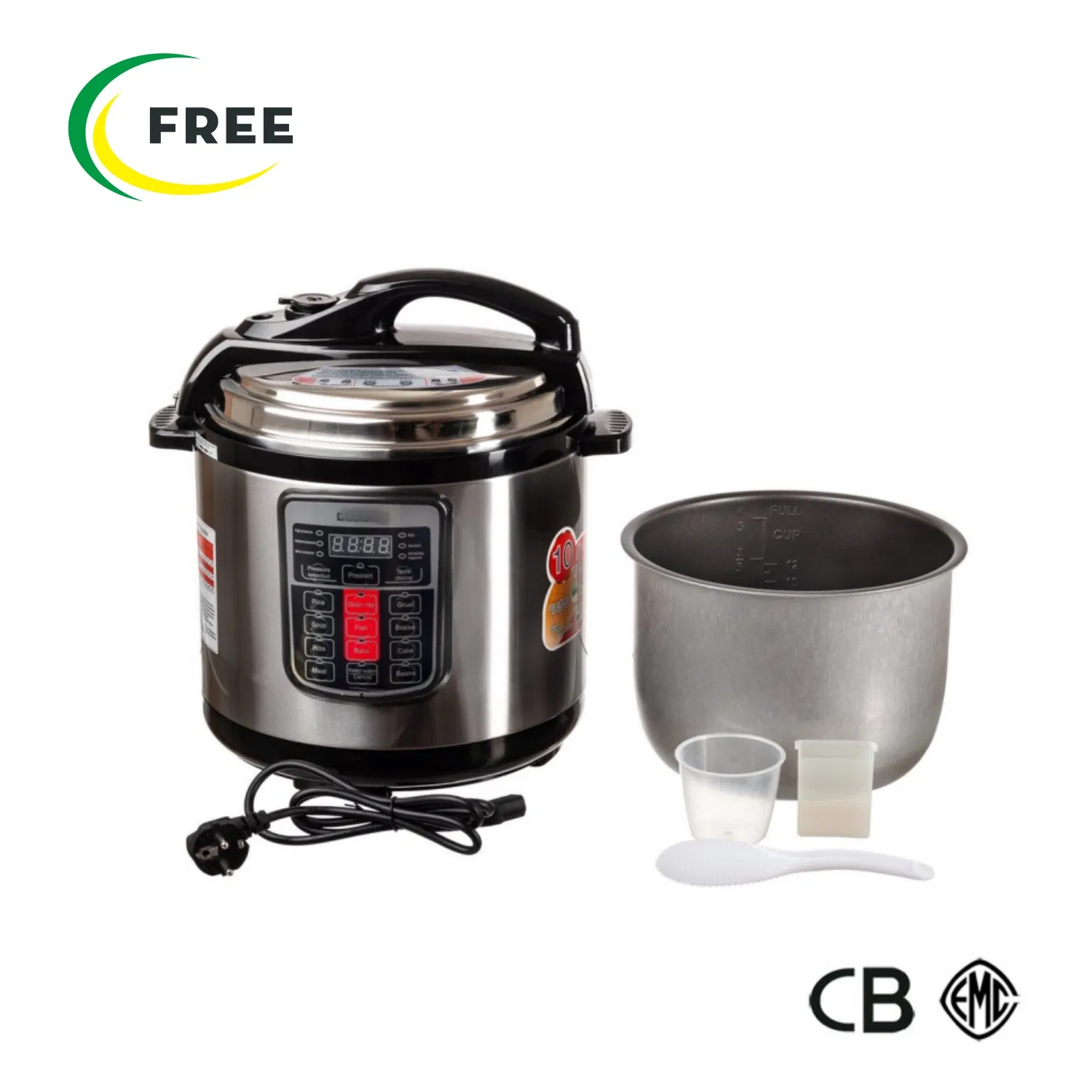 Commercial Multi-Function Silver Crest Smart Electric Pressure Cookers